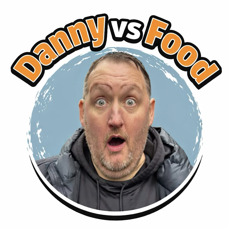 Danny vs Food logo featuring Danny Malin